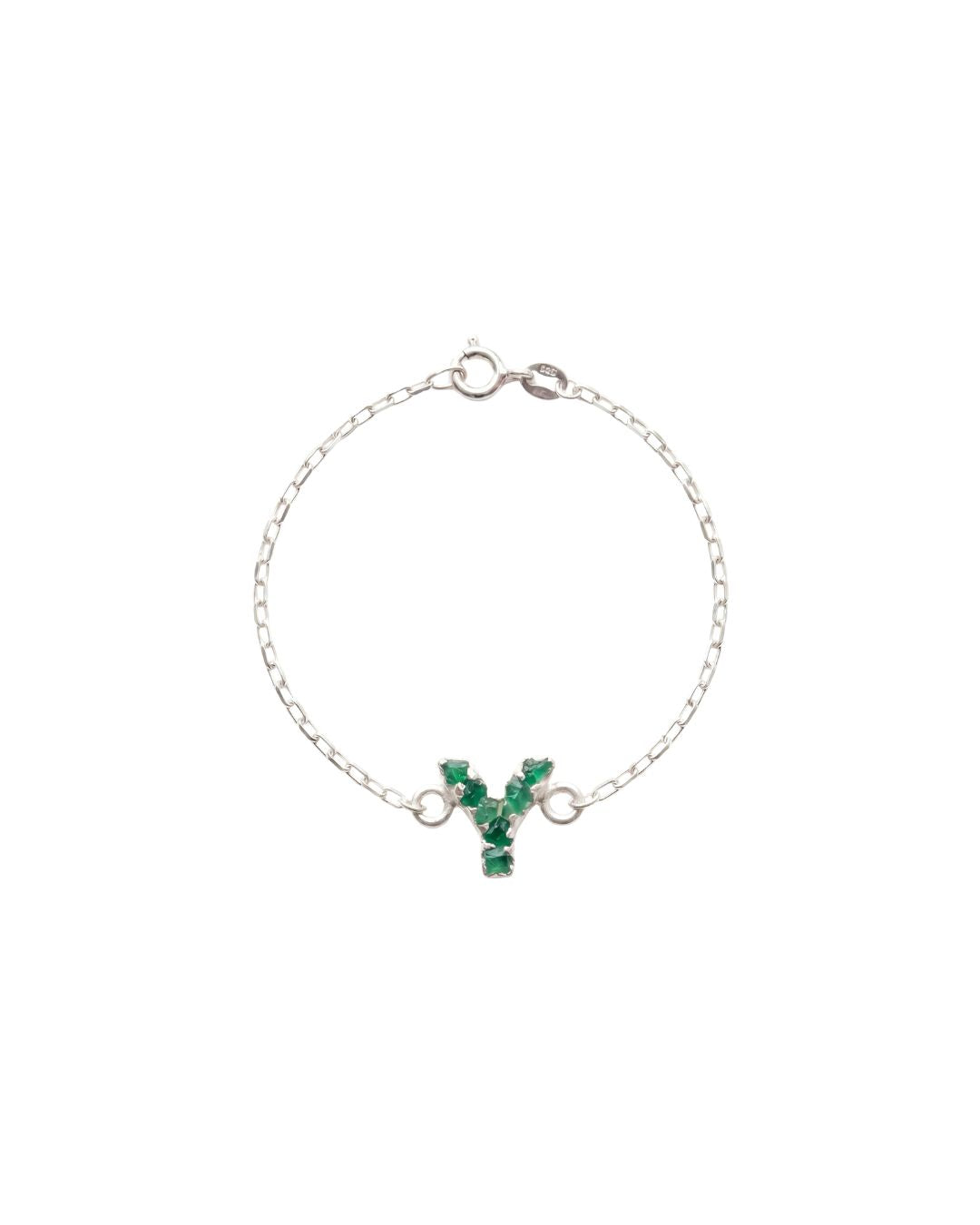 Brazalete con letras