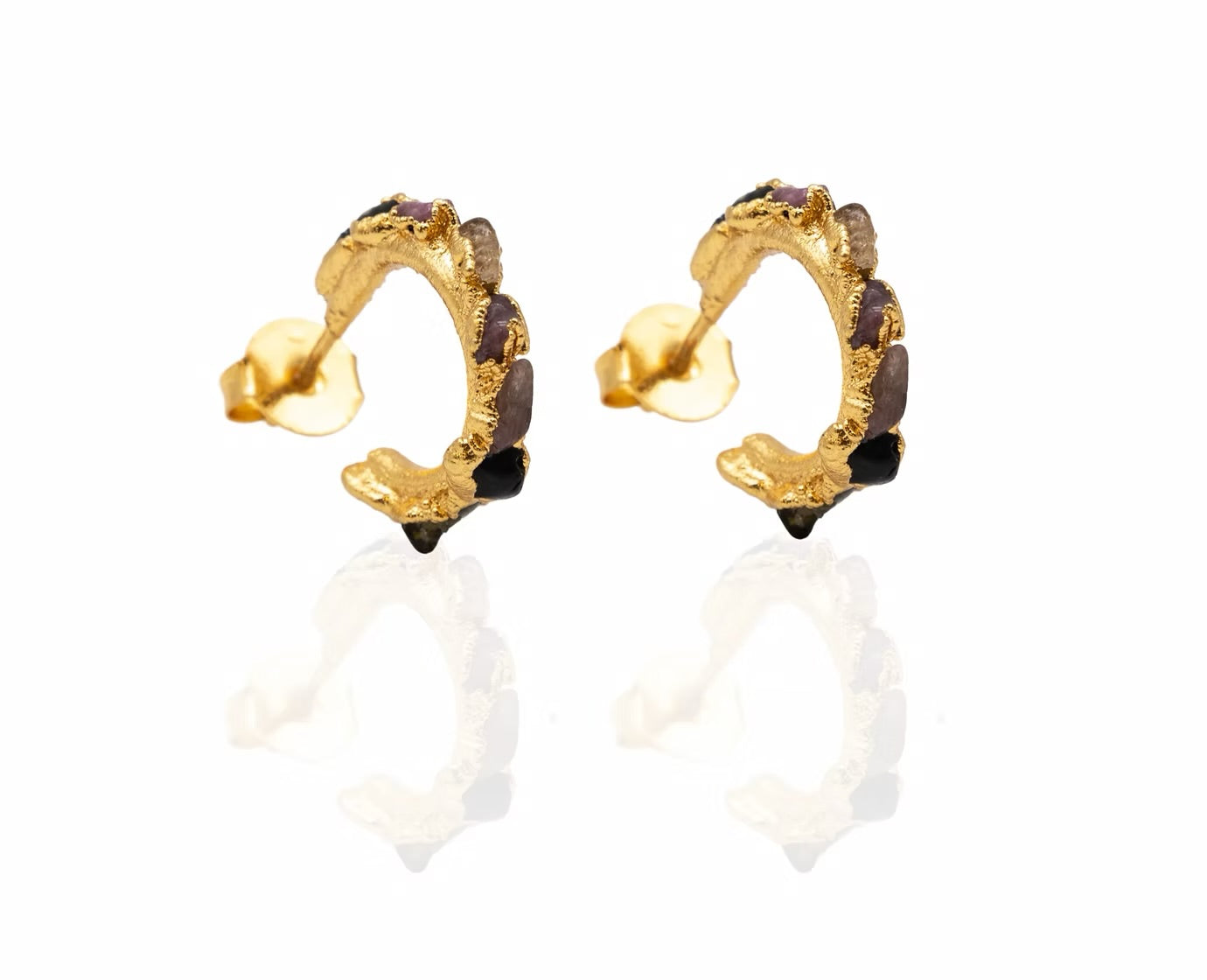 Candonga pequeña 1.5 CM Fusión turmalina