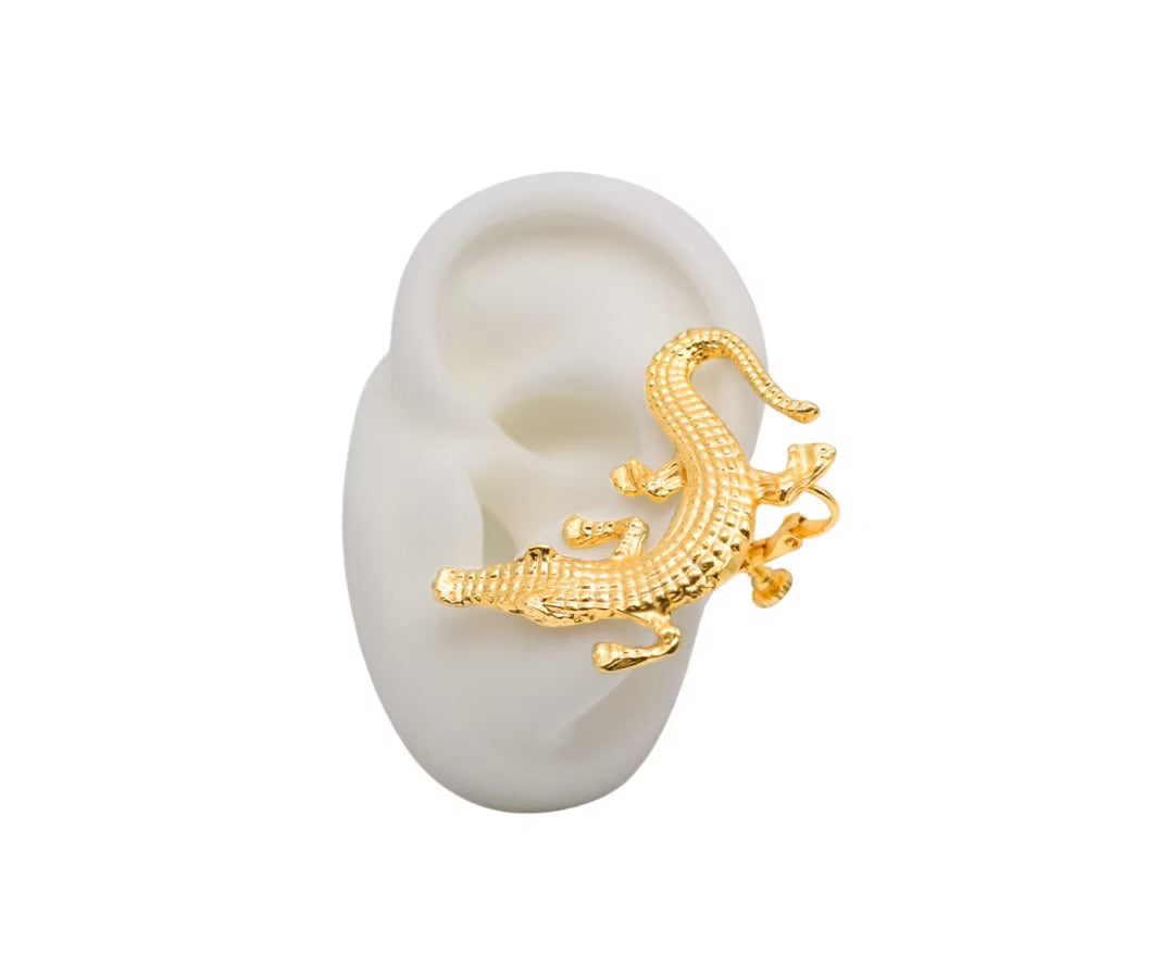 Earcuff Cocodrillo