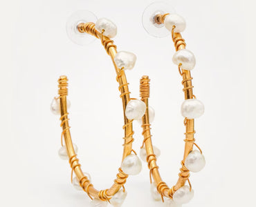 Candonga mediana perla tejida