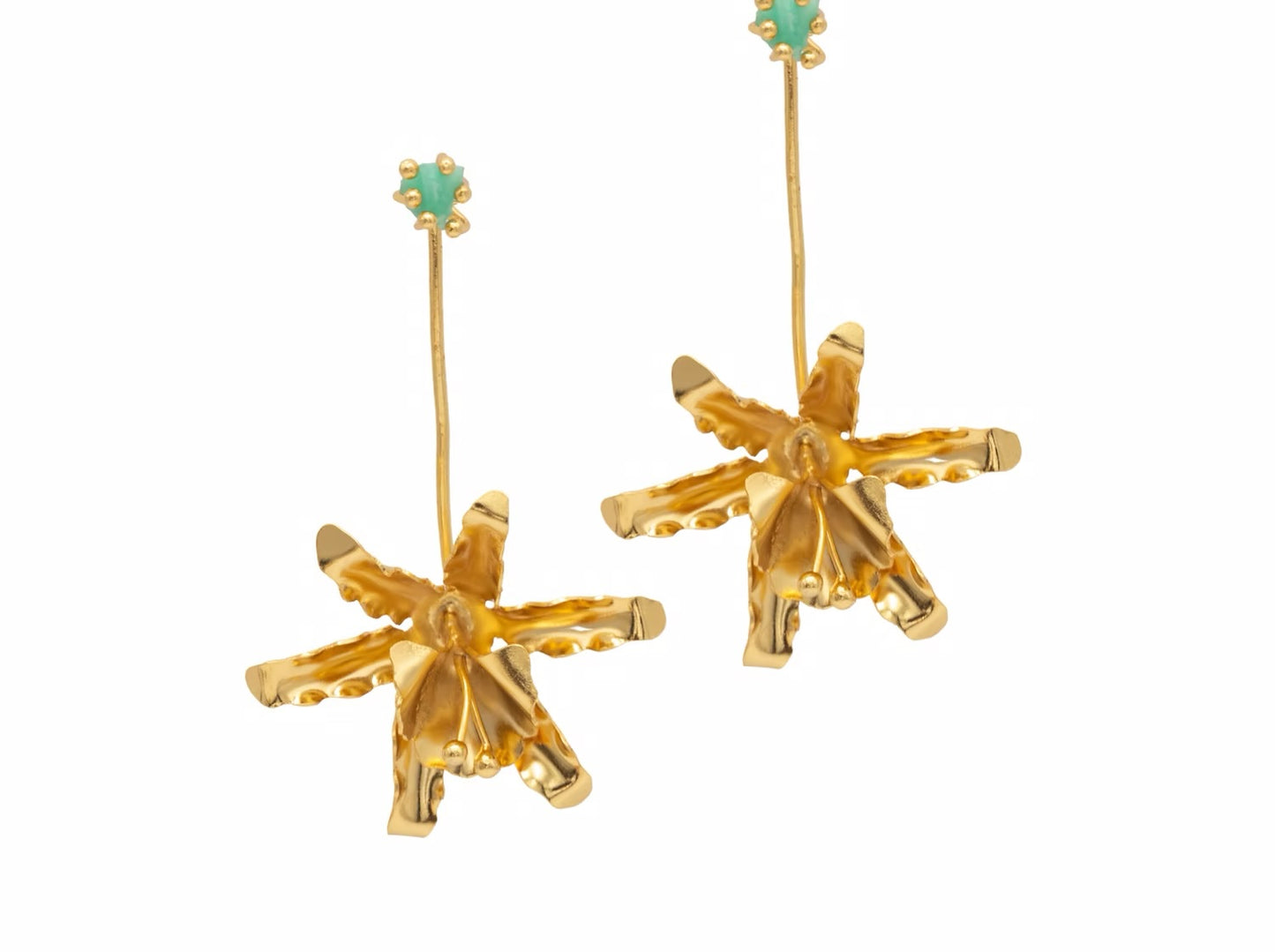 Maxi mole flower 2 emerald pistils