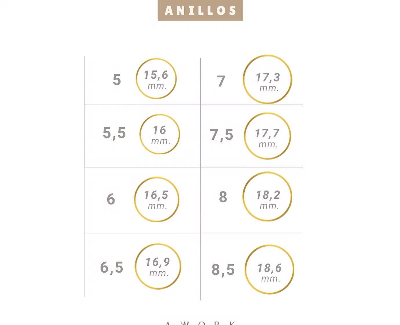 Anillo 3 circulos Trenza Esmeralda