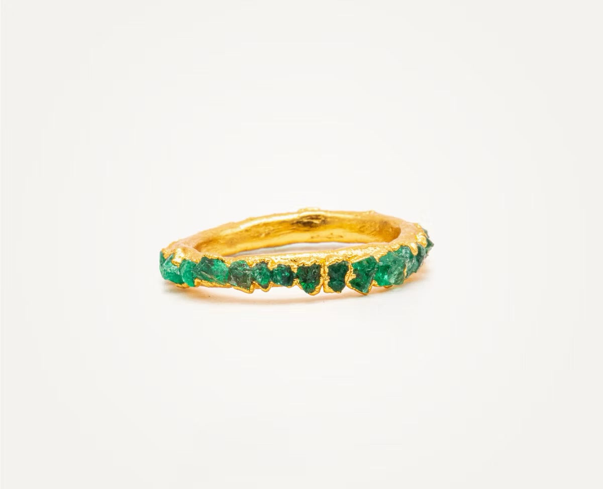 Emerald Infinity Ring - FUSION Premium Collection