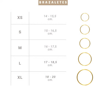 Brazalete Doble uñas  Esmeradas