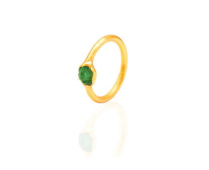 Anillo Básico Esmeralda - FUSIÓN Collection