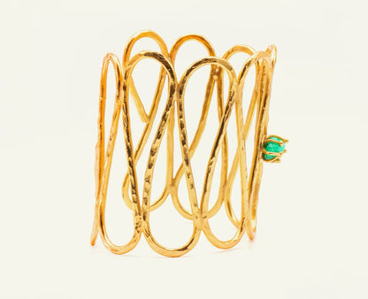 Brazalete Ondas Esmeralda