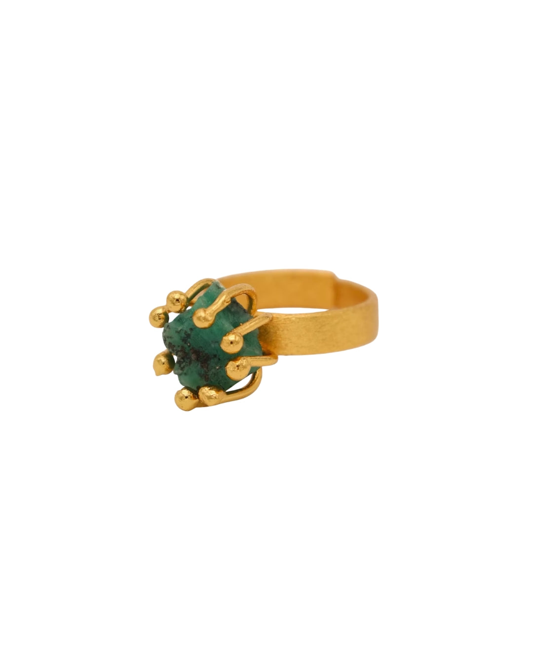 ANILLO UÑA ESMERALDA