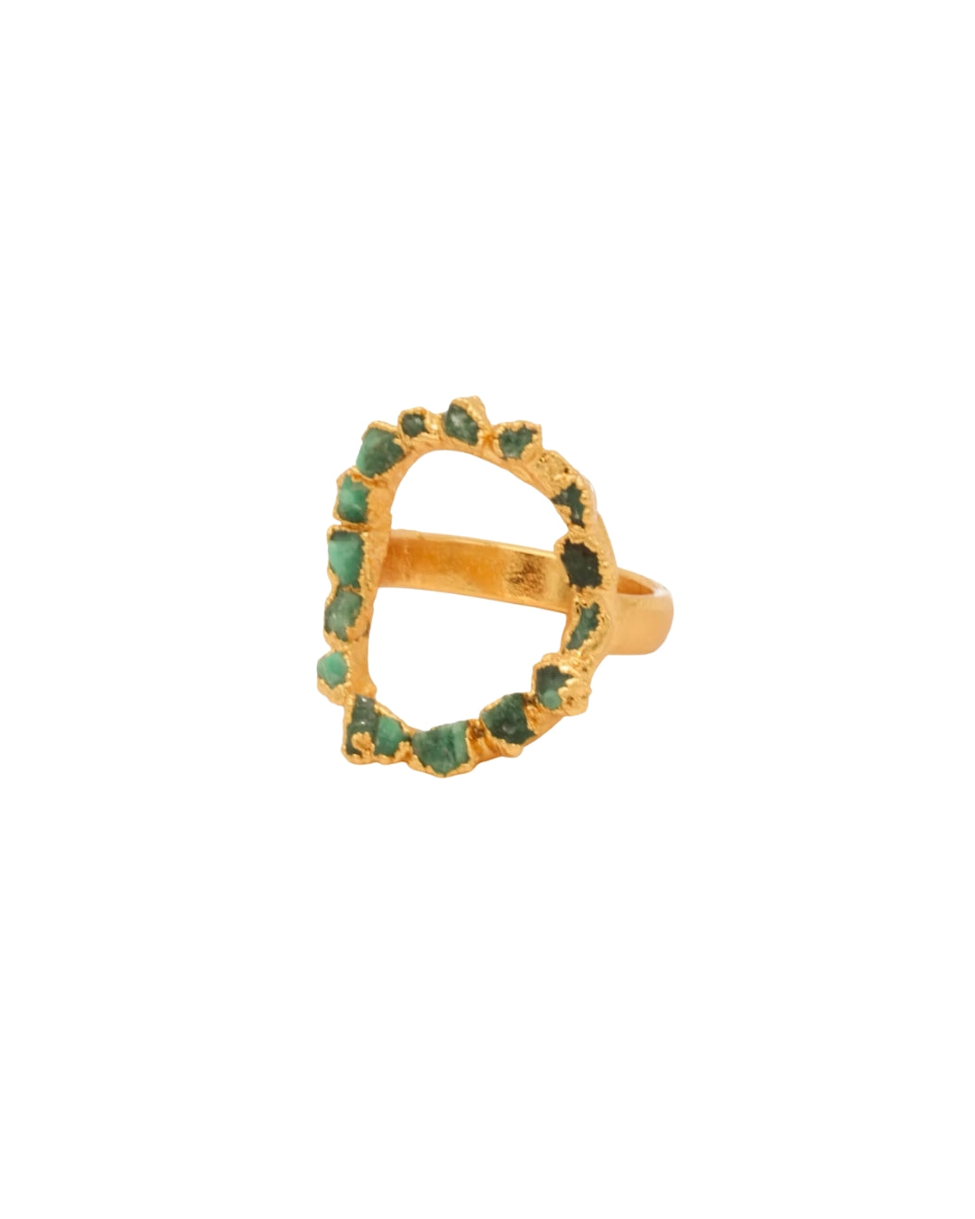 Emerald Crown Ring - FUSION Collection