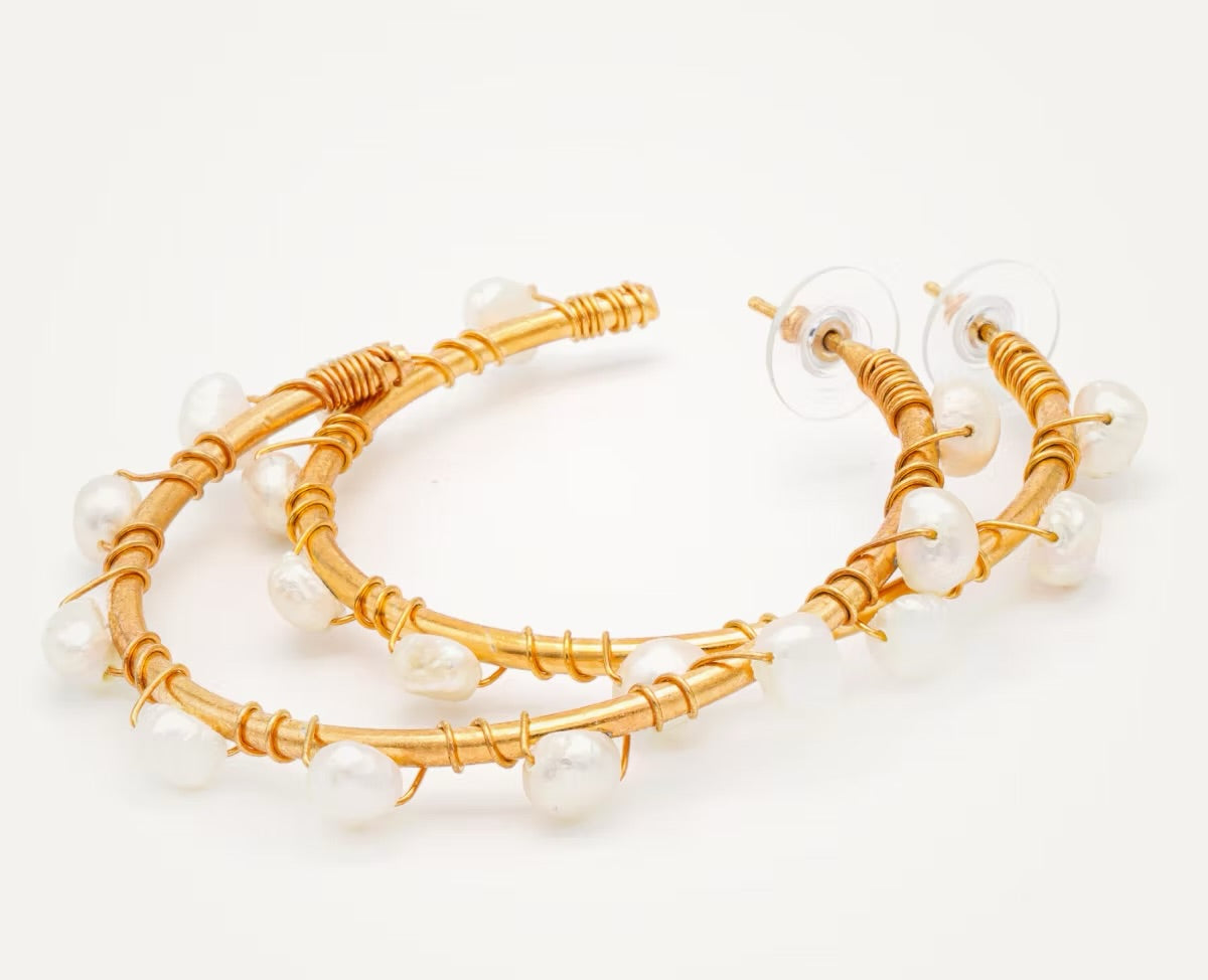 Candonga mediana perla tejida