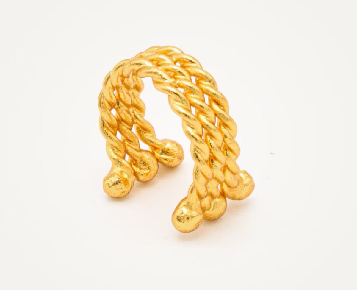 Earcuff 3 Trenzas - RAÍCES Collection