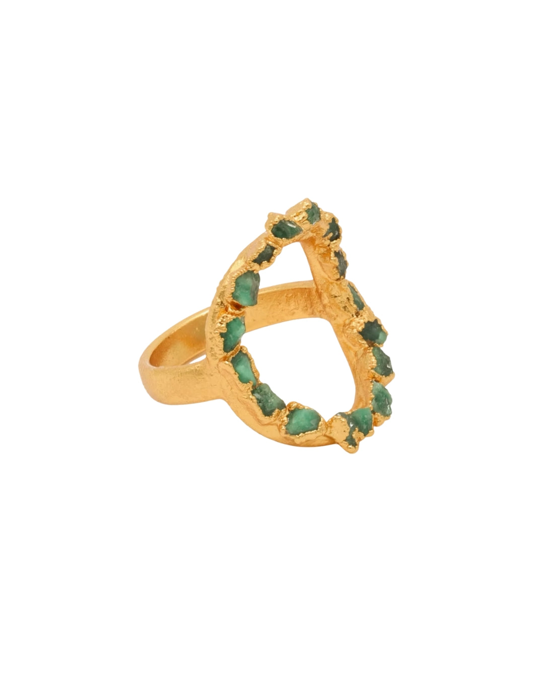 Emerald Crown Ring - FUSION Collection