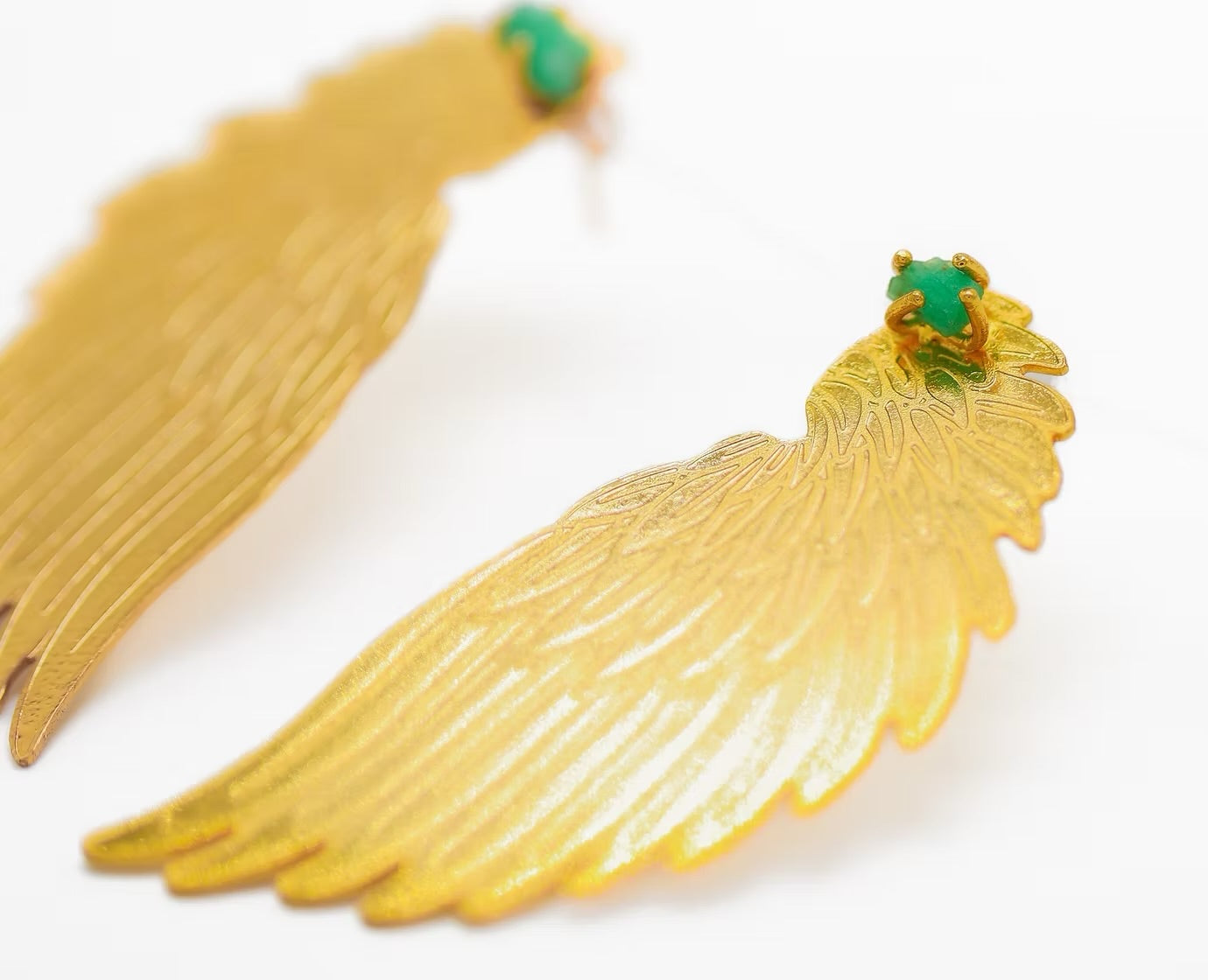 Maxi topo alas Grabadas Esmeralda - CELESTIAL collection