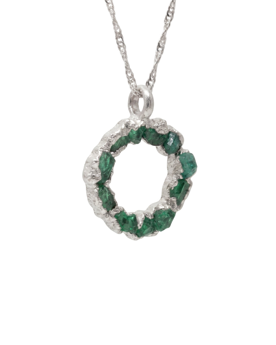 Dije con Cadena Corona plata 925