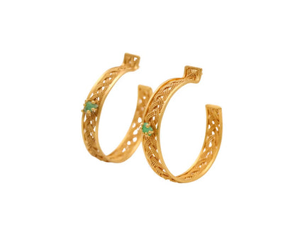 Maxi Candonga Filigrana Esmeralda