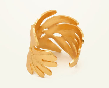 Anillo hoja de balazo argolla