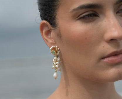 Arete Perla Reemplazable