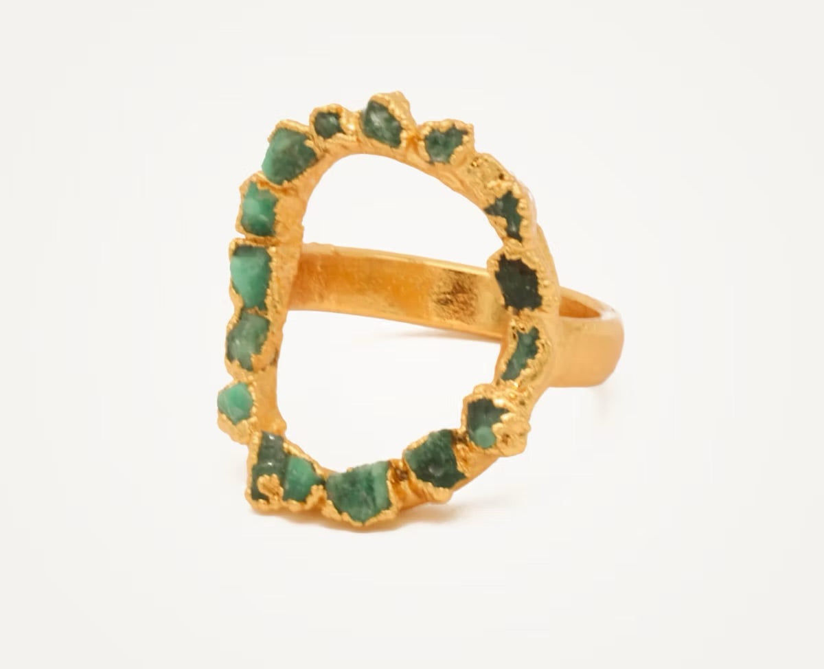 Emerald Crown Ring - FUSION Collection