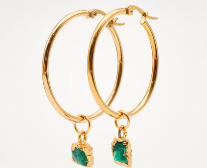 Candonga dije esmeralda colgante