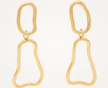 Arete doble almendra