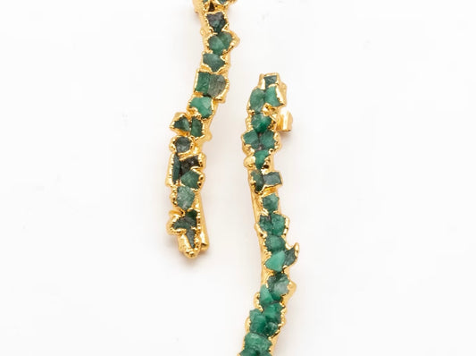 Topo mosaico FUSIÓN esmeraldas 5 cm