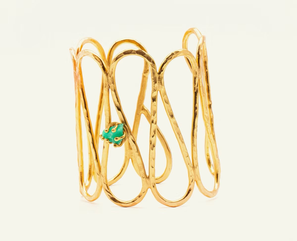 Brazalete Ondas Esmeralda