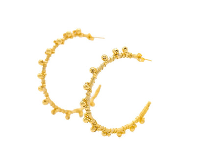 Candonga 4 cm  Tejida Balines