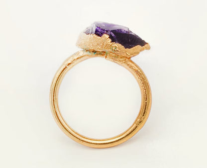 Anillo Básico Amatista- FUSIÓN Collection