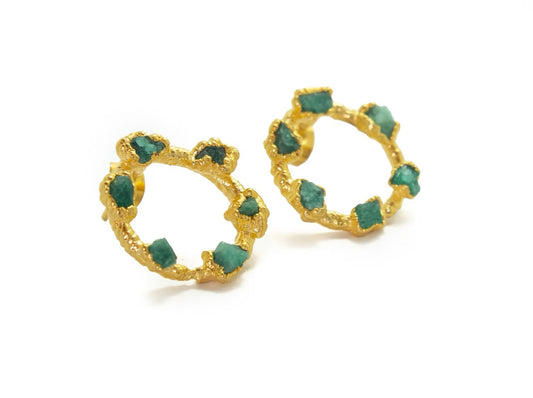Topo círculo 6 esmeraldas FUSIÓN