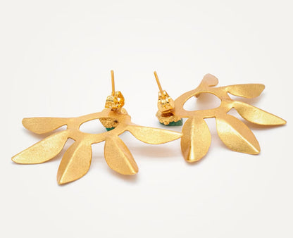 Topo 5 hojas reemplazable esmeralda