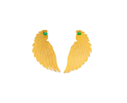 Maxi topo alas Grabadas Esmeralda - CELESTIAL collection