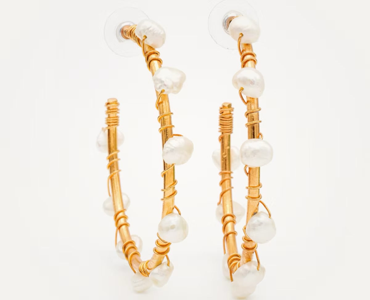 Candonga mediana perla tejida