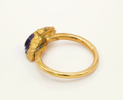 Anillo Básico Amatista- FUSIÓN Collection