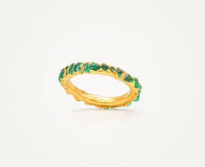 Emerald Infinity Ring - FUSION Premium Collection