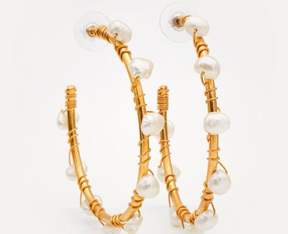 Candonga mediana perla tejida