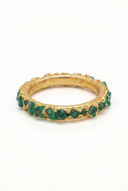Emerald Infinity Ring - FUSION Premium Collection