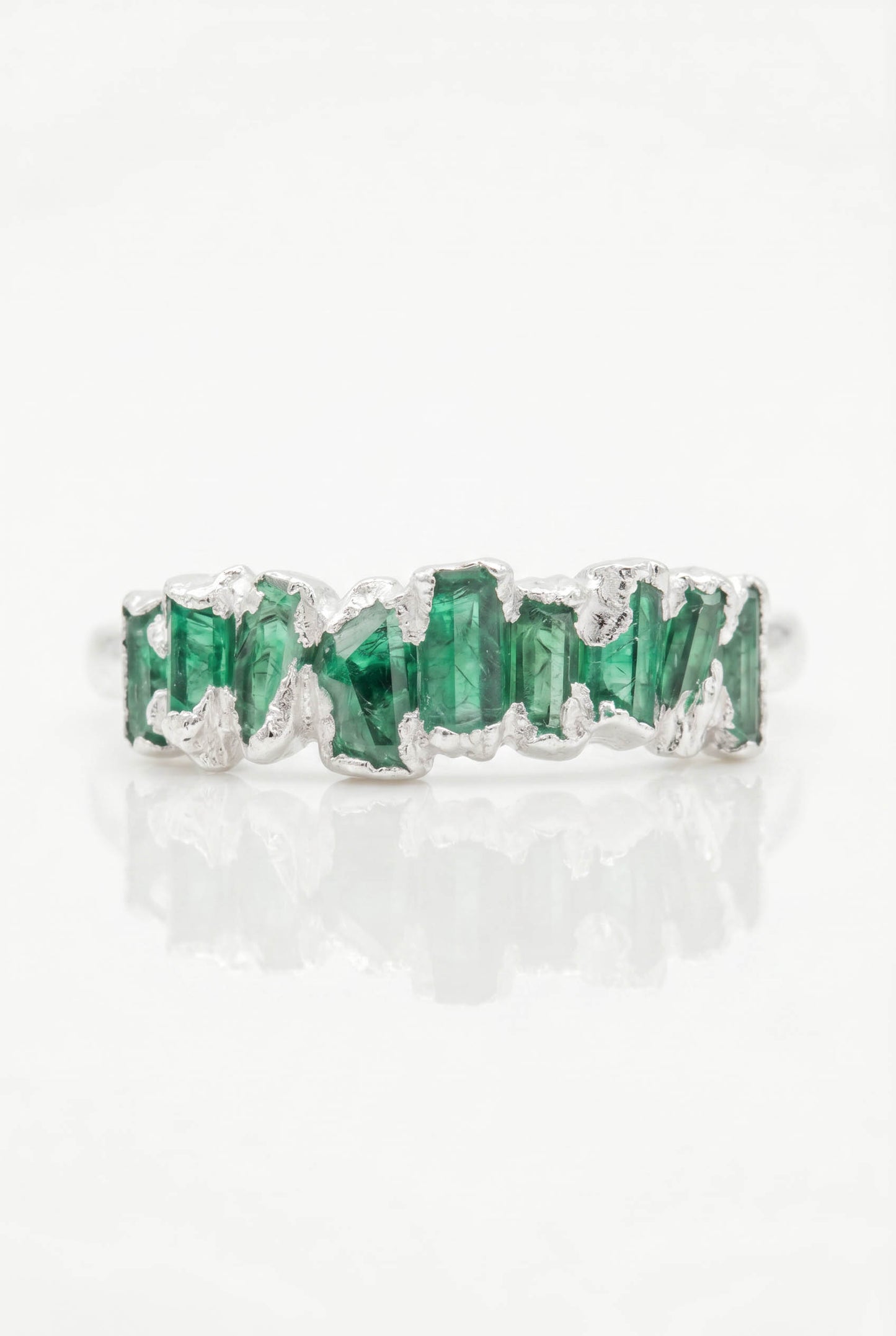 ANILLO CANUTILLOS FUSIÓN PLATA 925
