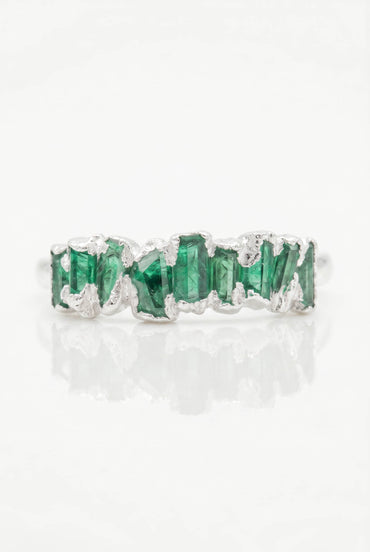 ANILLO CANUTILLOS FUSIÓN PLATA 925