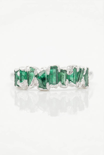 ANILLO CANUTILLOS FUSIÓN PLATA 925