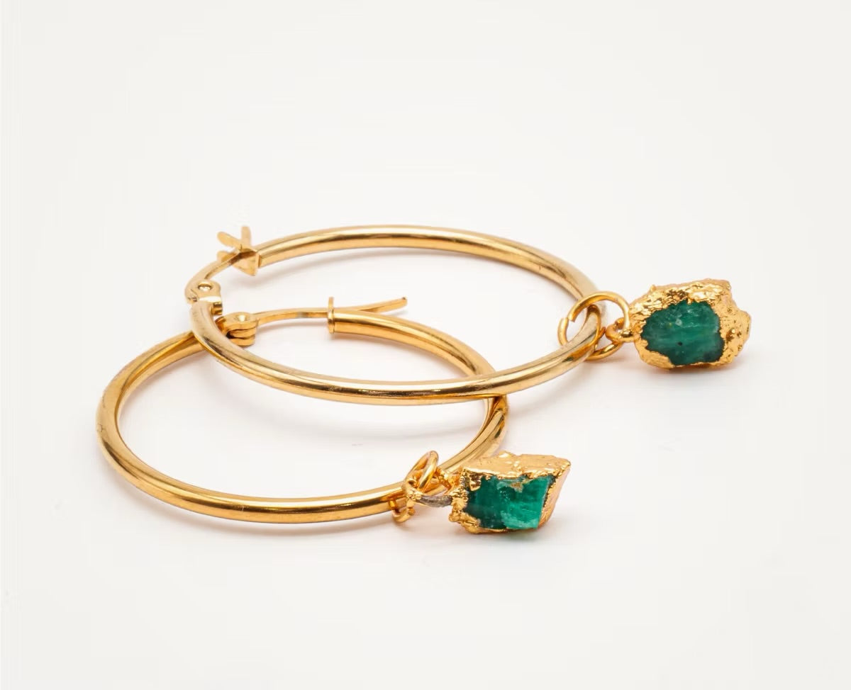 Candonga dije esmeralda colgante