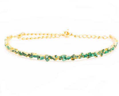 Choker Mosaico esmeraldas - FUSIÓN