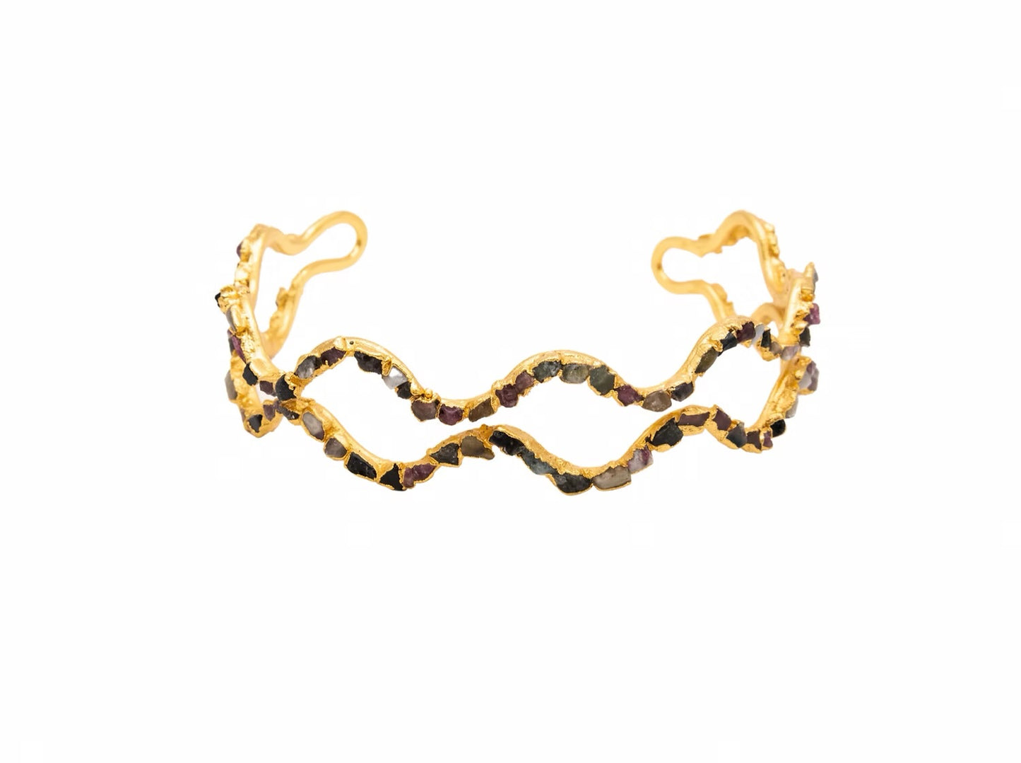 Choker Río Amazonas turmalinas