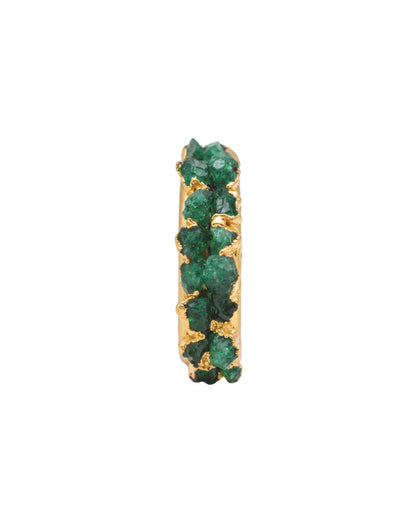 Emerald flat mosaic ring - FUSION