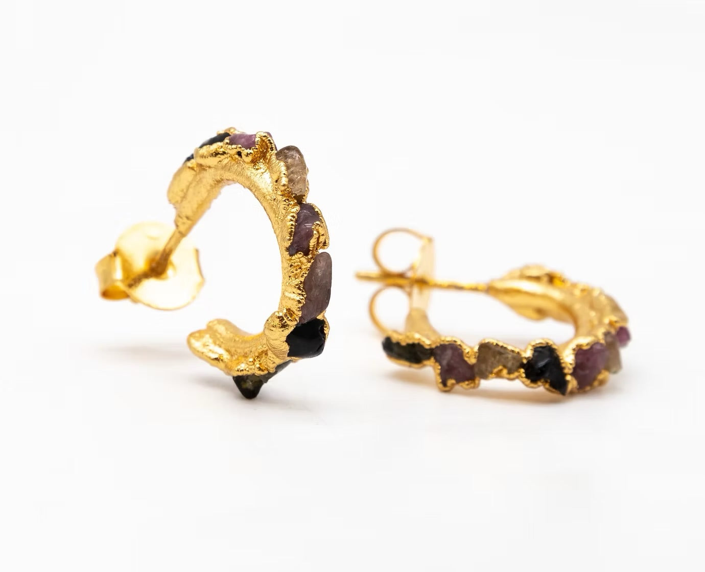 Candonga pequeña 1.5 CM  Fusión turmalina