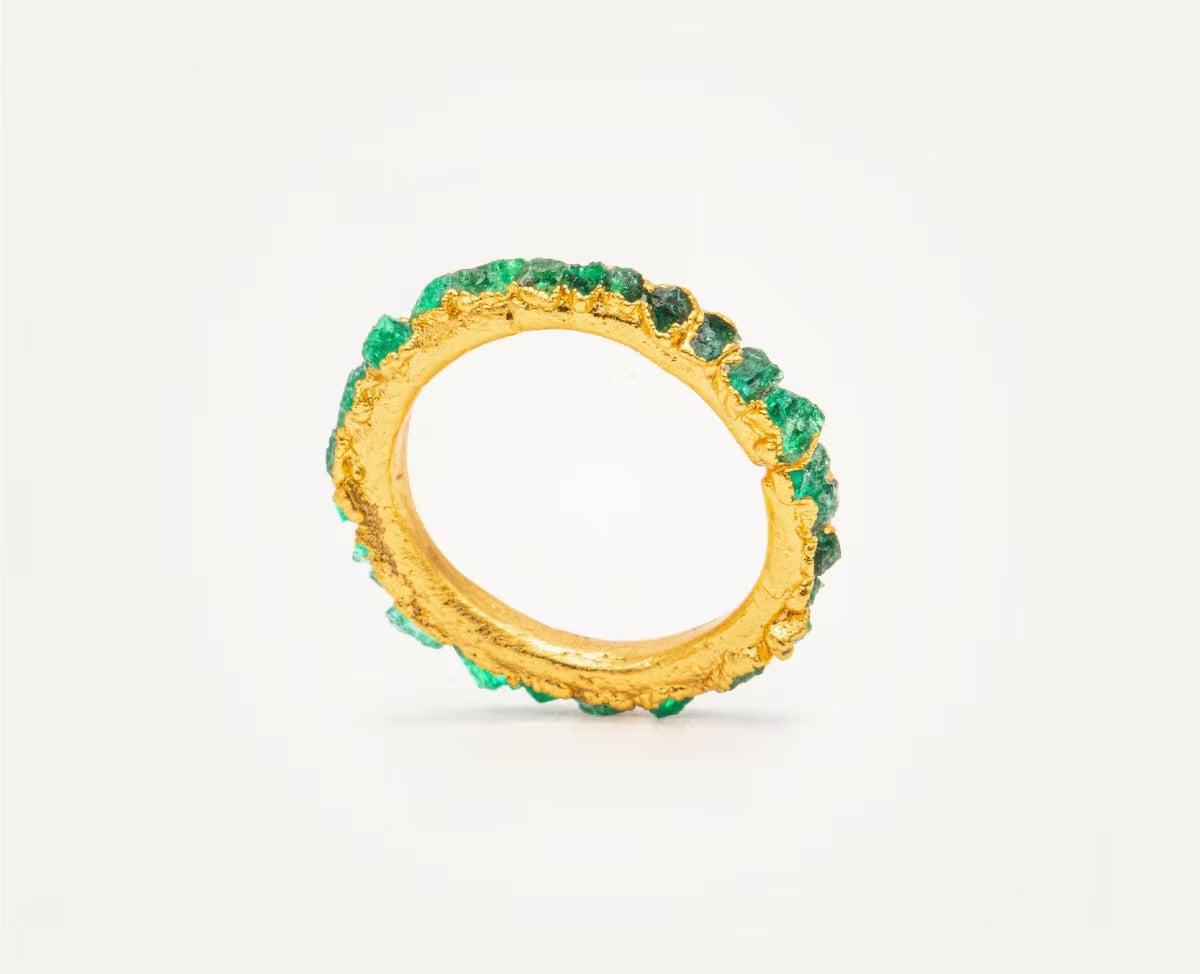 Emerald Infinity Ring - FUSION Premium Collection