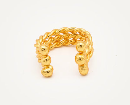 Earcuff 3 Trenzas - RAÍCES Collection