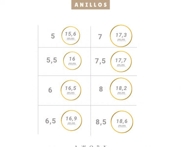 Anillo argolla Rama Orgánica