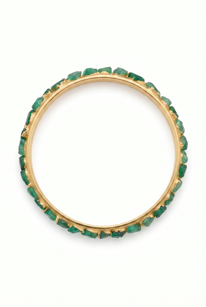 Emerald Hoop Bracelet - FUSION