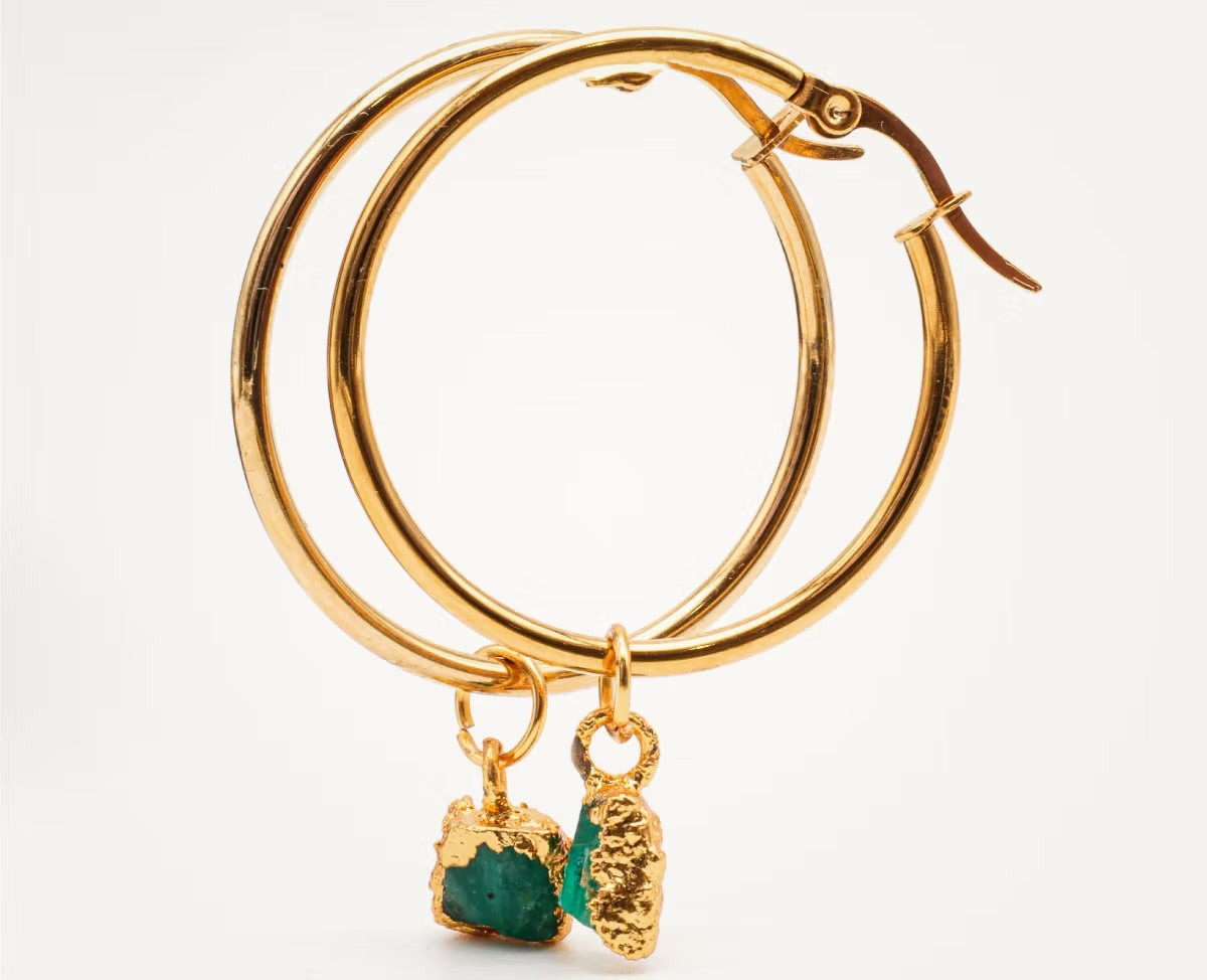 Candonga dije esmeralda colgante