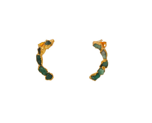 Mini Topo Media Luna Esmeralda fusión