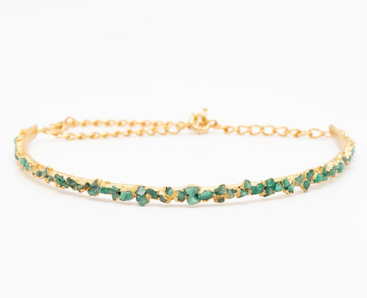 Choker Mosaico esmeraldas - FUSIÓN